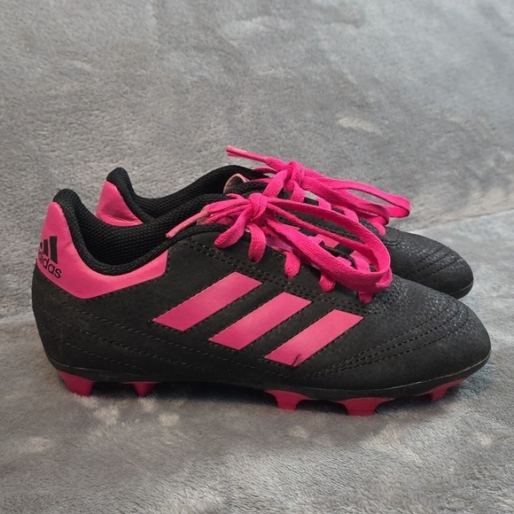adidas Other - Adidas Goletto kids Soccer Cleats Size 12K Pink Black G26368